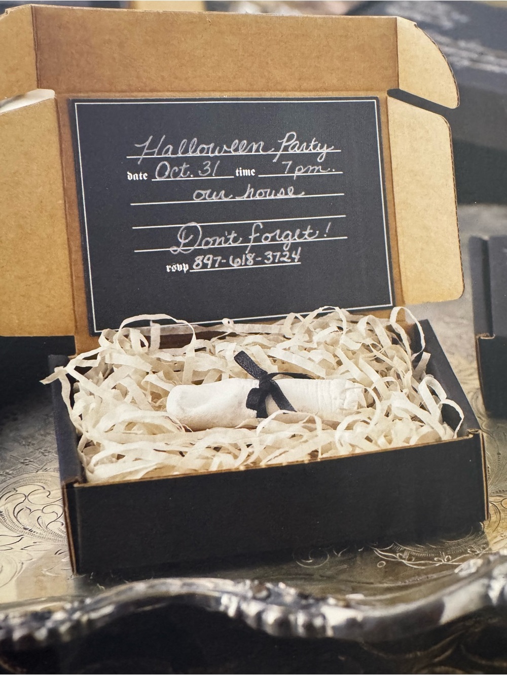 MARTHA STEWART CRAFTS “Reminder Finger” invite kit(s)